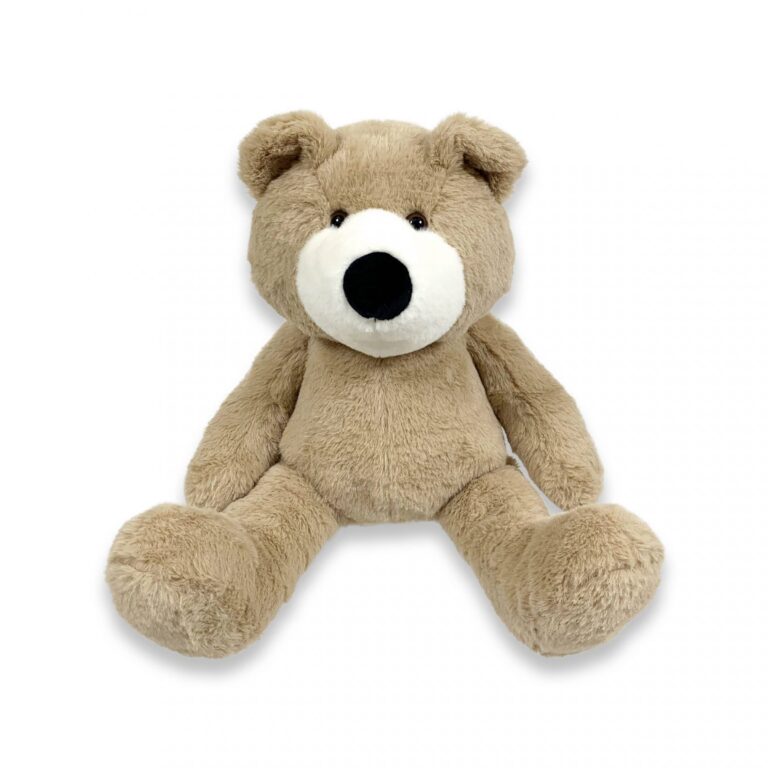 Zachte knuffelbeer als cadeau in jouw fruitmand