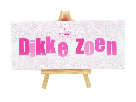 Chocolade reep "Dikke zoen"