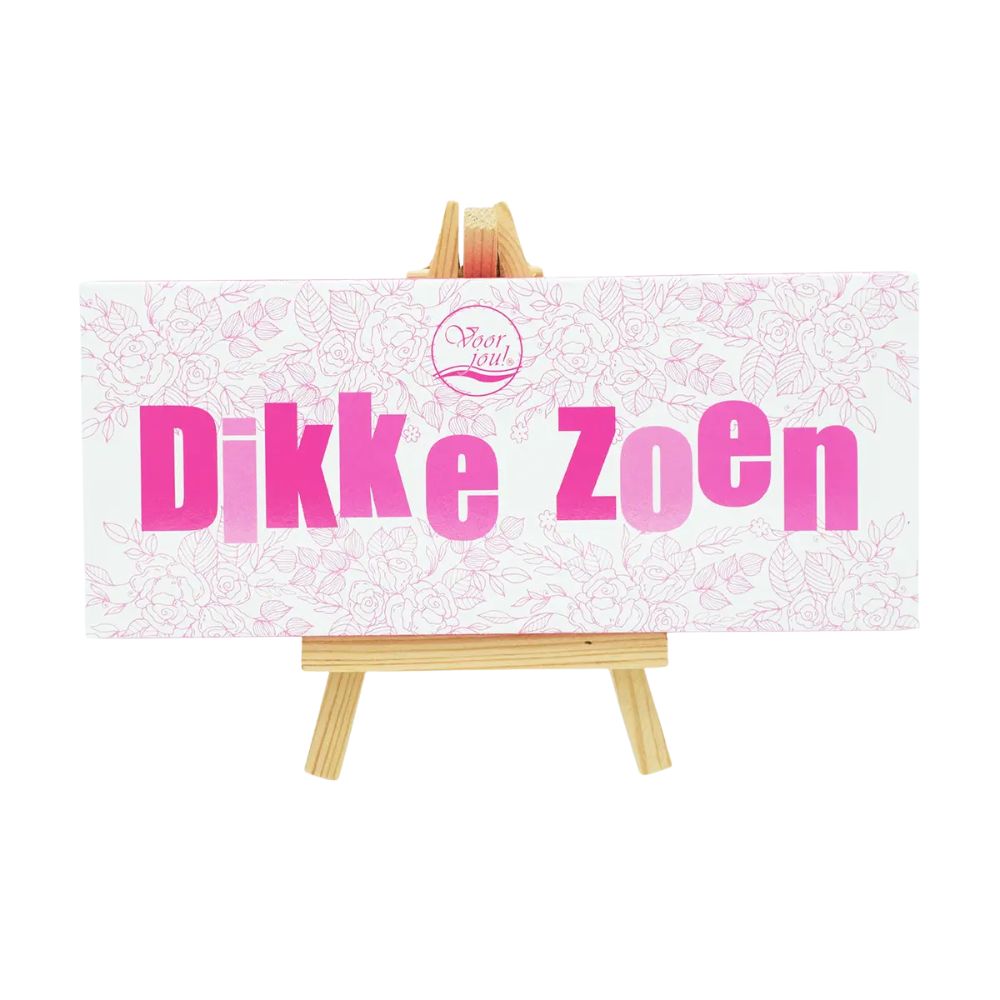 Chocolade reep "Dikke zoen"