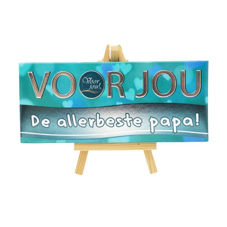 chocolade reep "allerbeste papa"