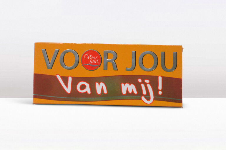 Chocolade reep voor jou van mij