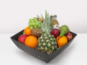 fruitschaal appelsap