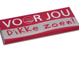 Chocolade reep "Dikke Zoen"