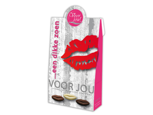 Dikke zoen chocolade