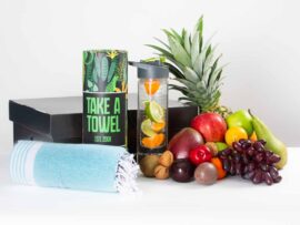 Fruitmand Hamamdoek de Luxe
