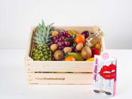 fruitkist groot Dikke zoen