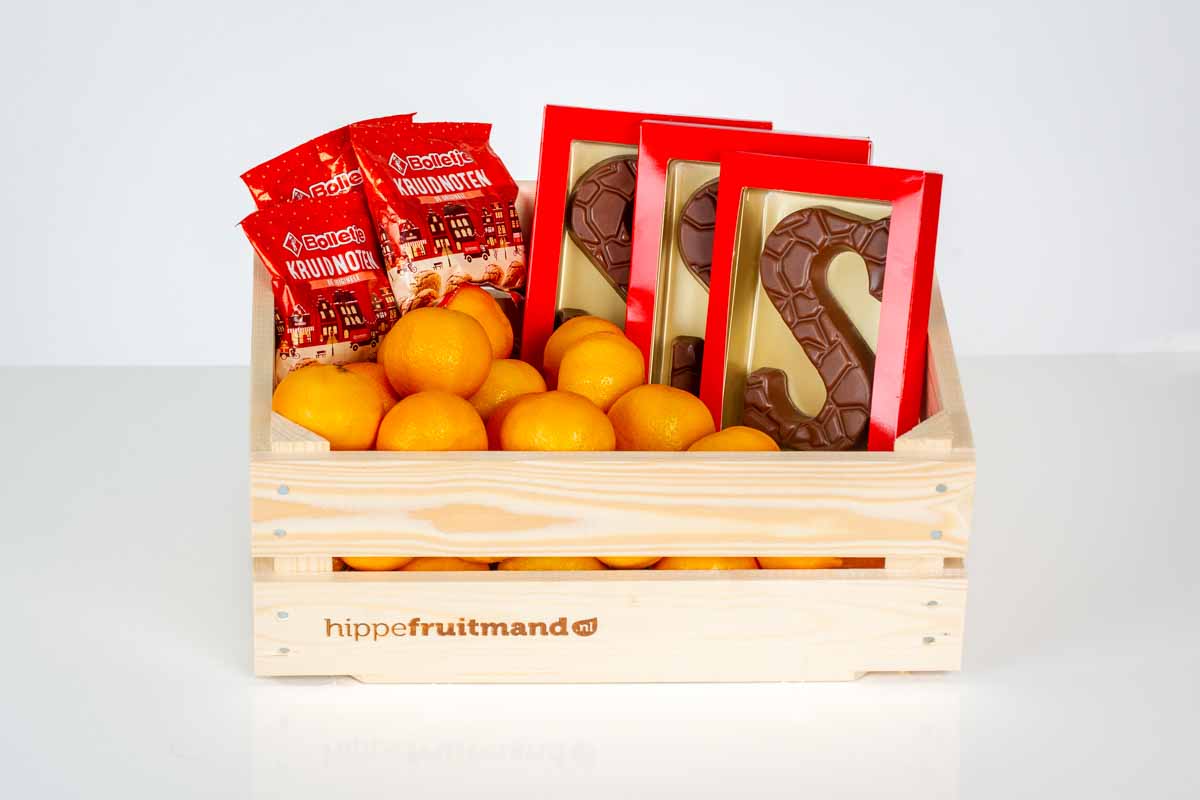 Sinterklaas fruitkist MandarijnGroot