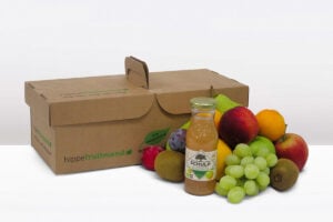 Fruitmand Biologisch fruit Appelsap