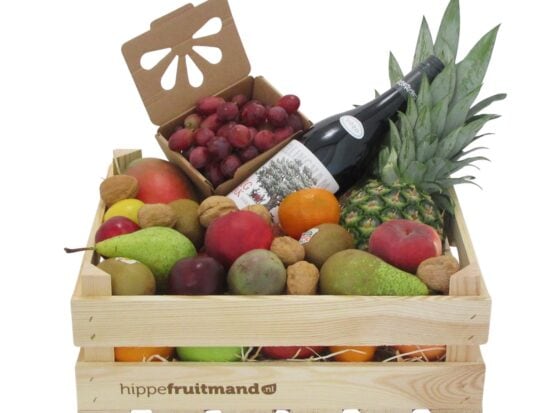 fruitkist groot Rode wijn