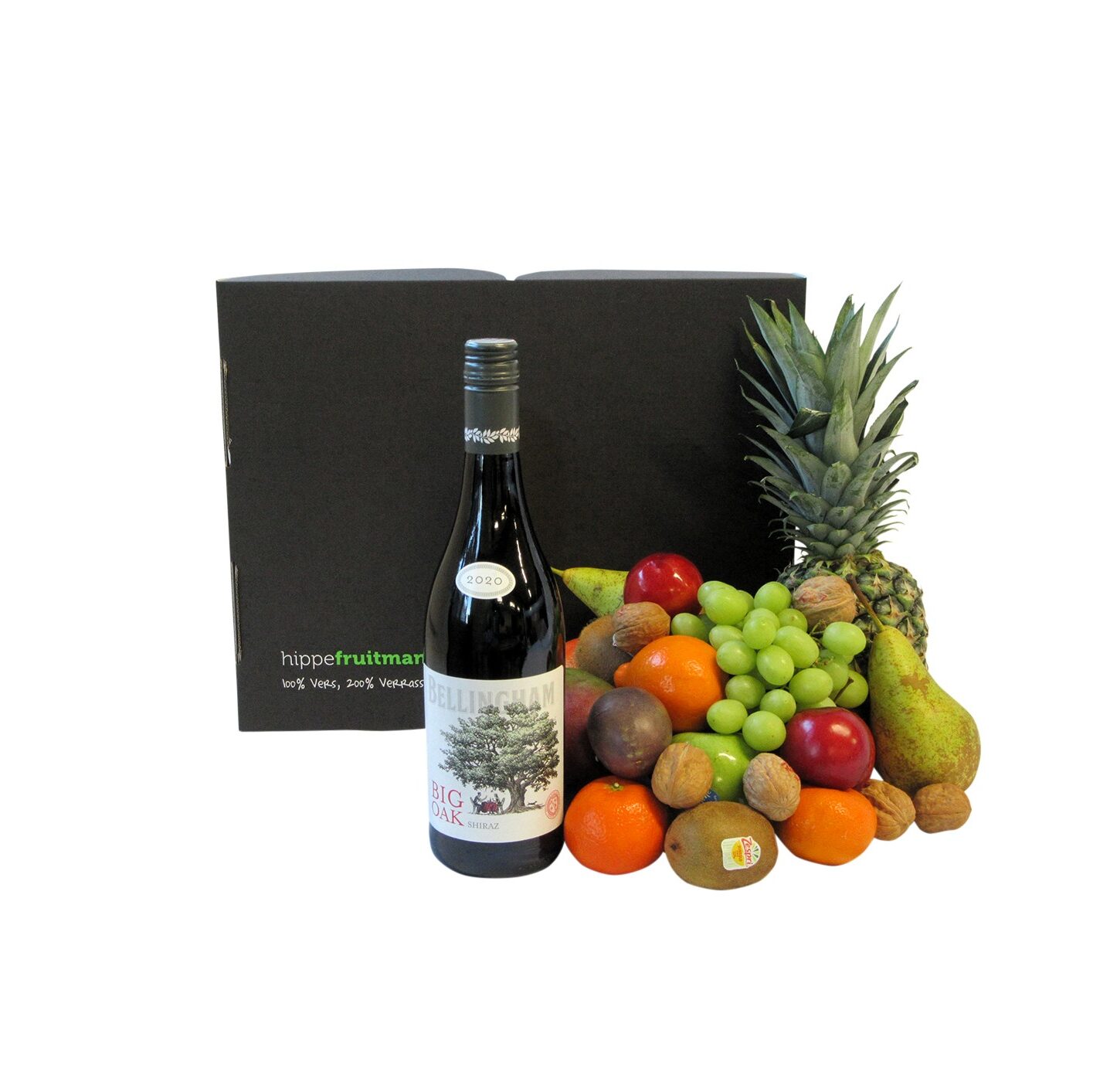 Fruitmand groot rode wijn