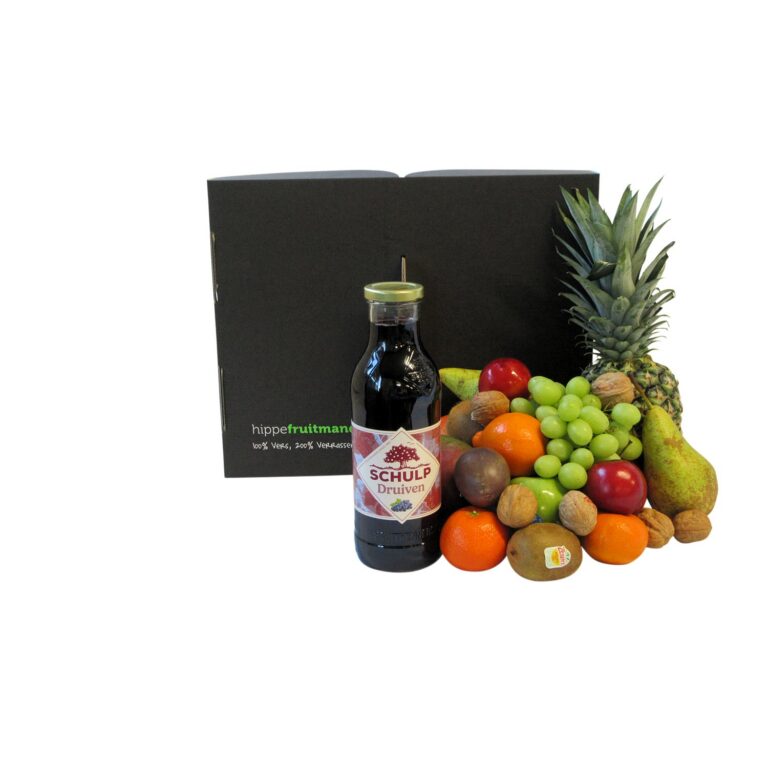 Fruitmand Druivensap groot