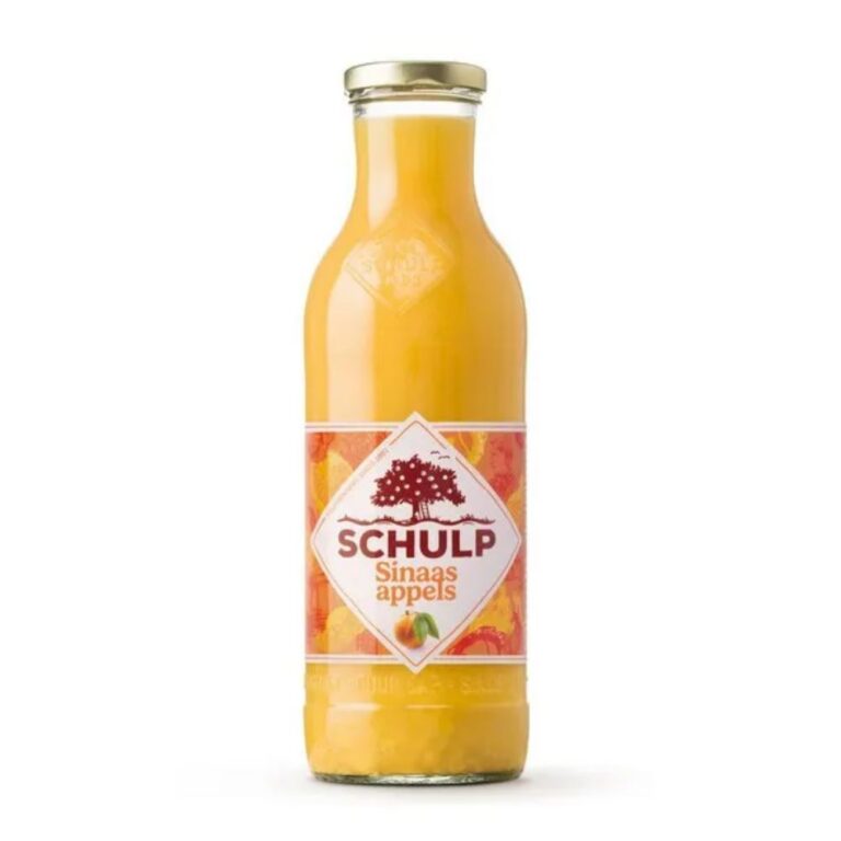 Maak jouw fruitmand compleet met deze fles sinaasappelsap van Schulp